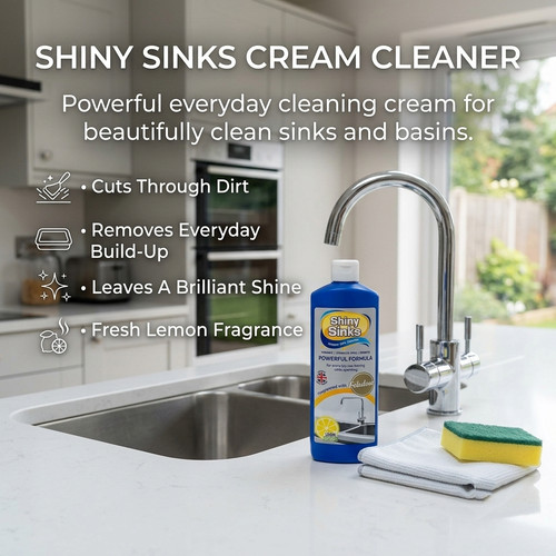 Shiny sinks cream - sinks, cleaner