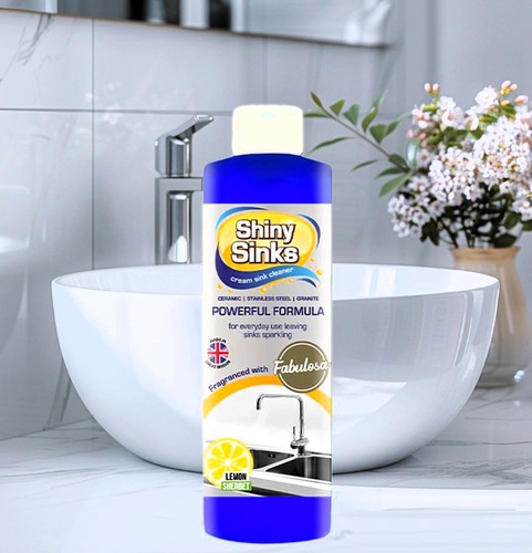 Shiny sinks cream sink - sink, cleaner