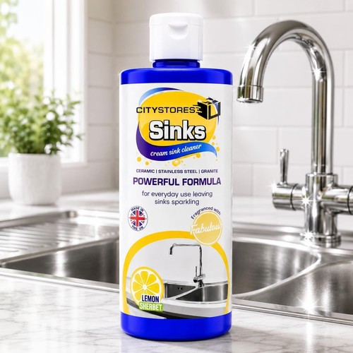 Shiny sinks cream - sink, cleaner